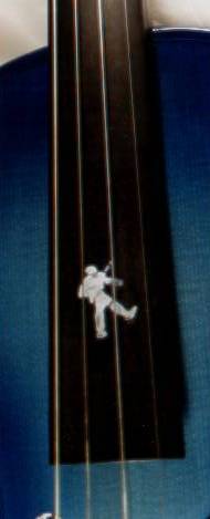 Detail of neck inlay